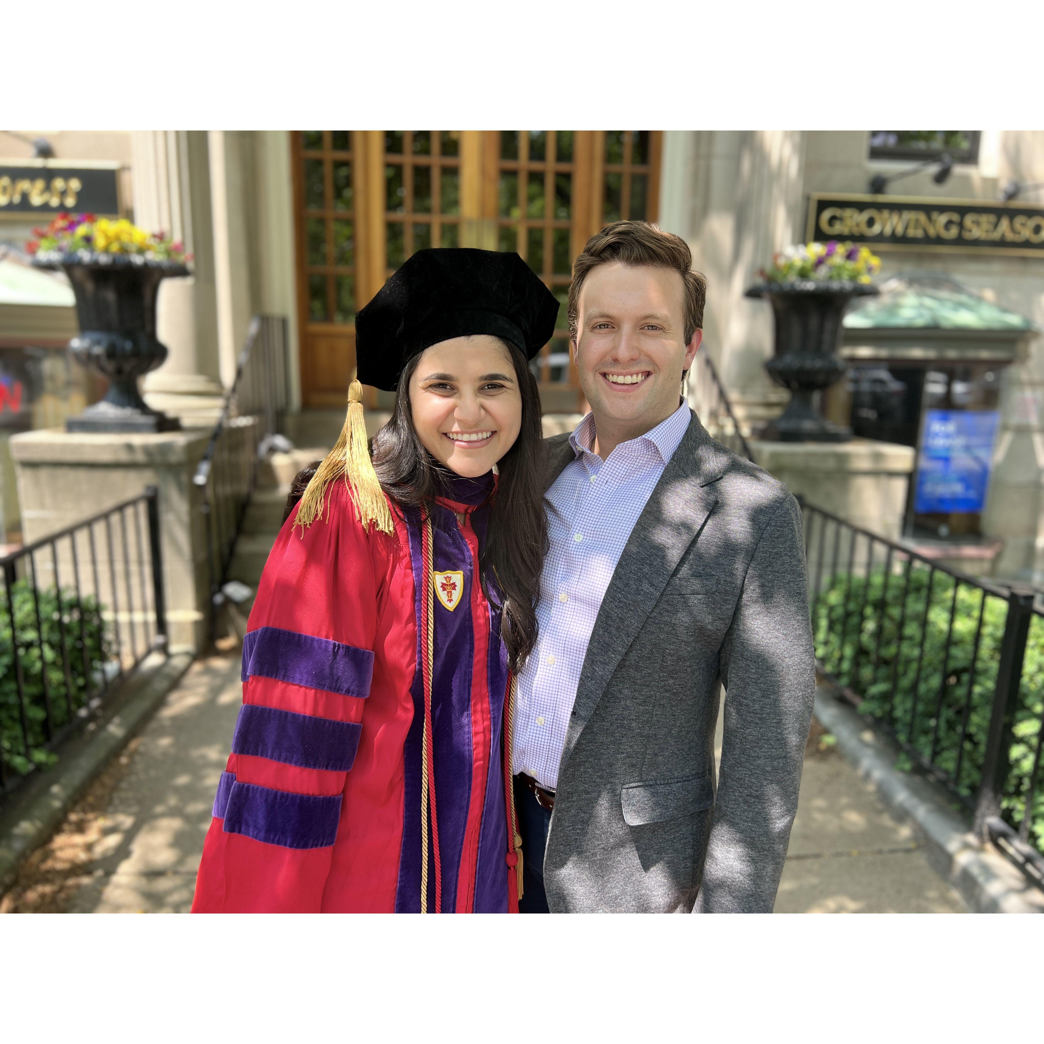 Graduation #2: Catherine's law school graduation.