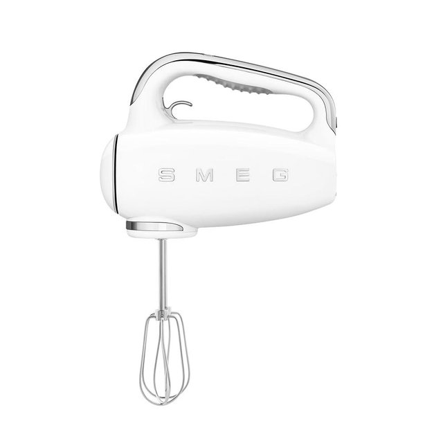 Smeg Red 50's Retro Style Electric Hand Mixer… (White)