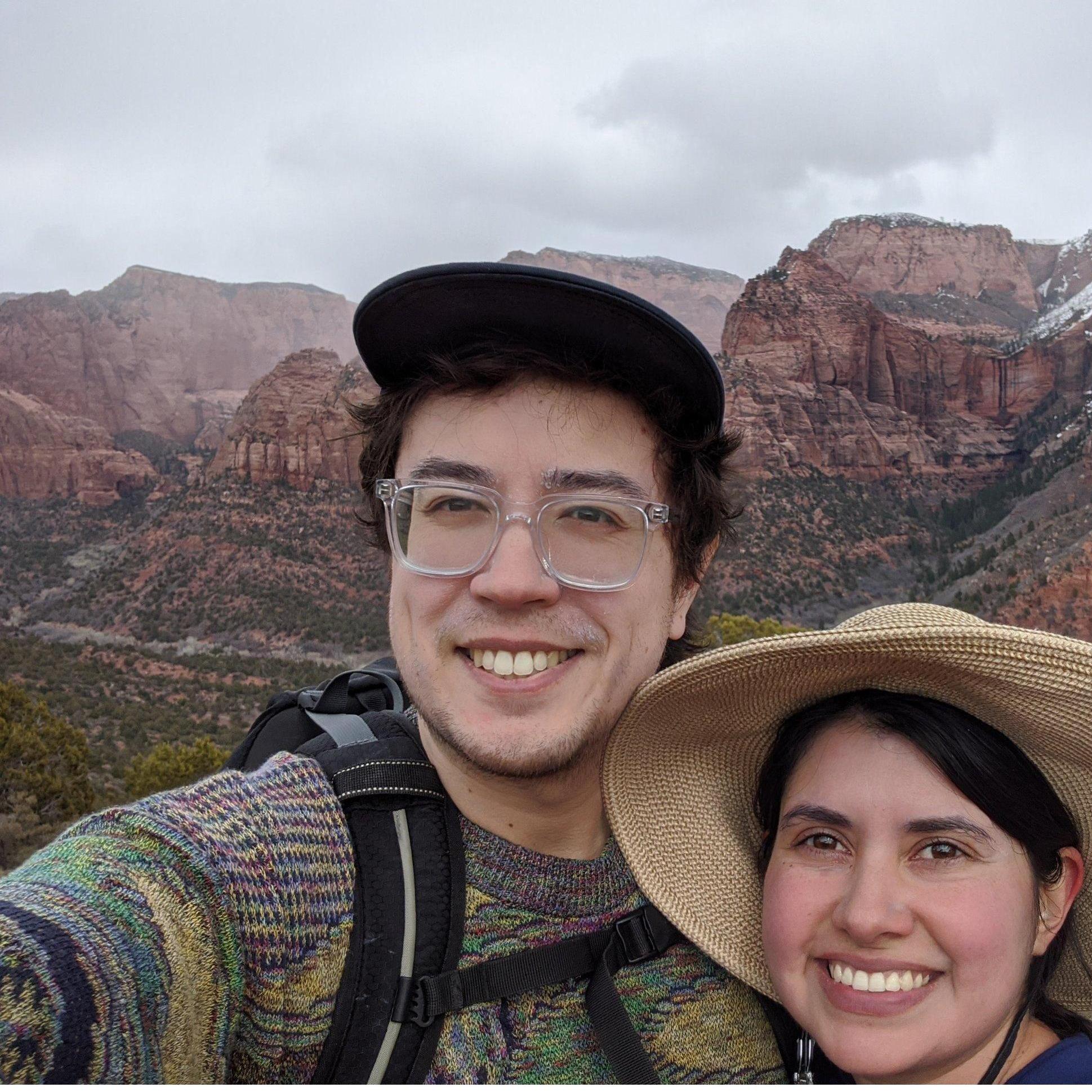 At Zion National Park in March 2020