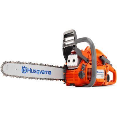 Husqvarna 450E Rancher 20 in. 50.2cc 2-Cycle Gas Chainsaw, 967651201