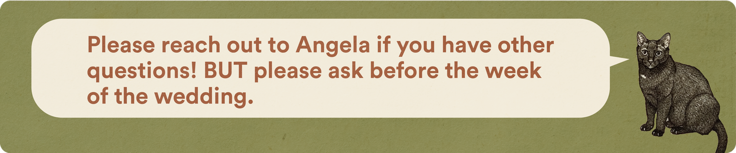 The Wedding Website of Angela Soria and Amelia Caulfield