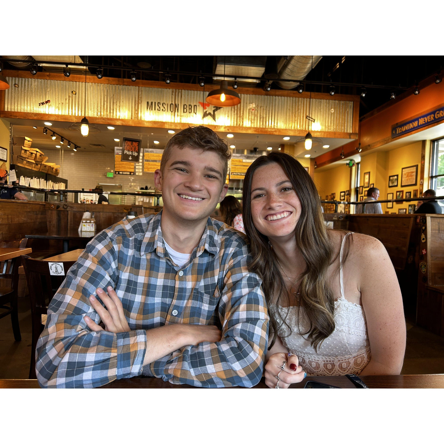 Lunch before graduation