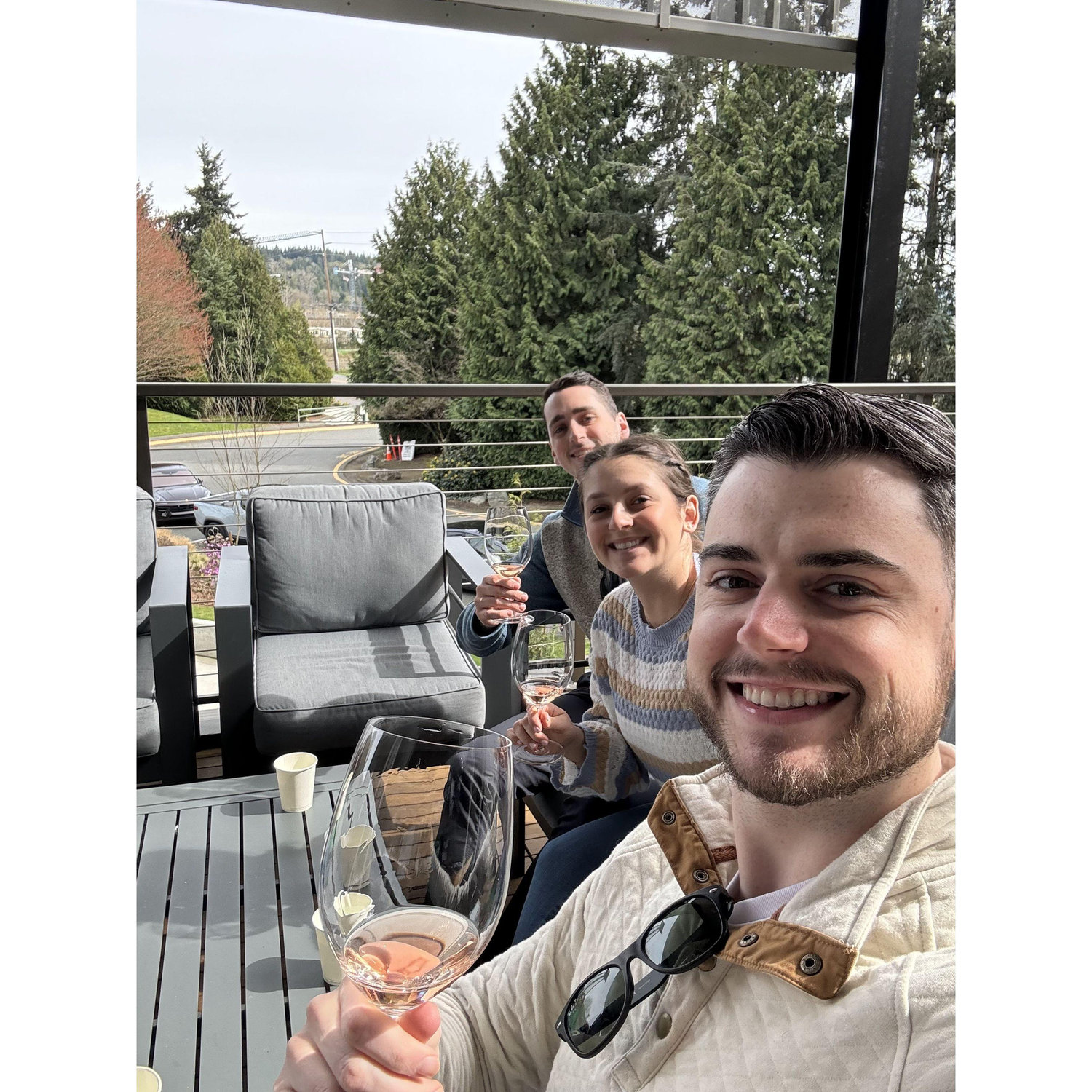 Dabbling in Seattle Wineries with Zack!