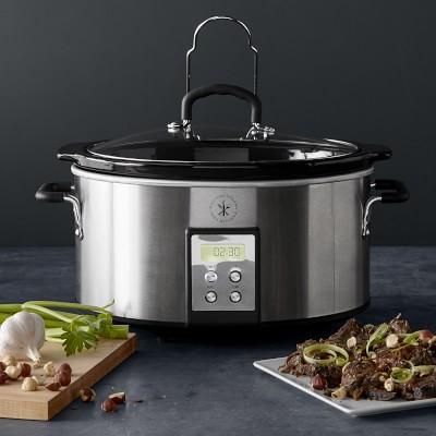 Williams Sonoma Open Kitchen Programmable Slow Cooker, 6-Qt.