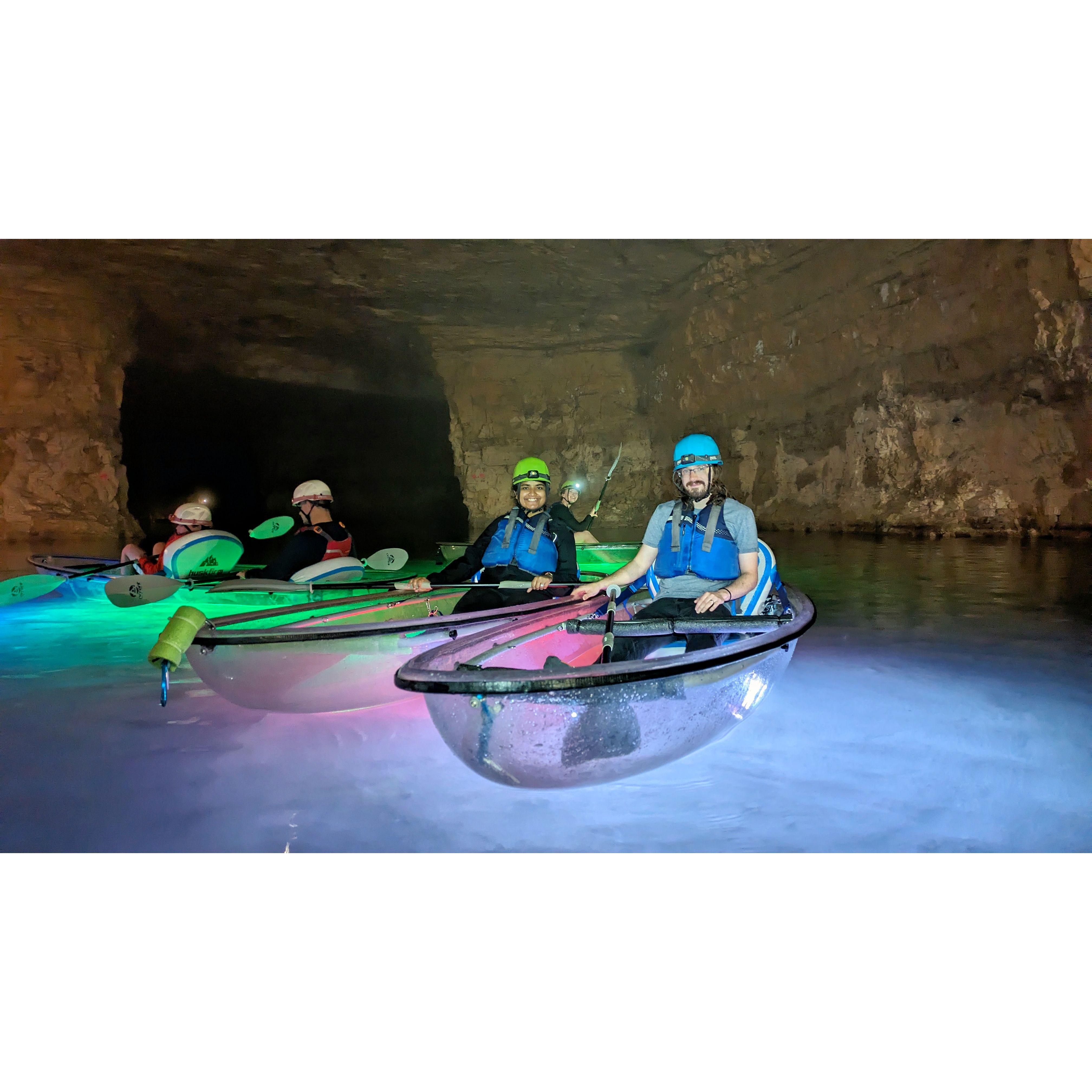 Underground Kayaking, Summer 2024