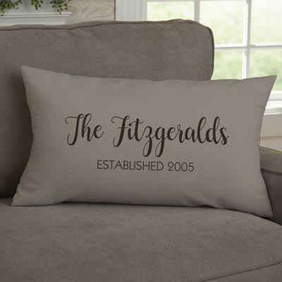 State Pride Personalized Throw Pillow