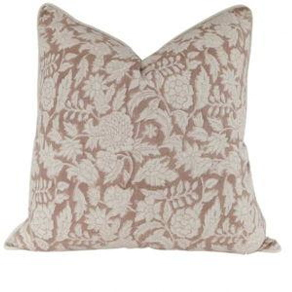Lucie Blush Pillow Cover 18x18