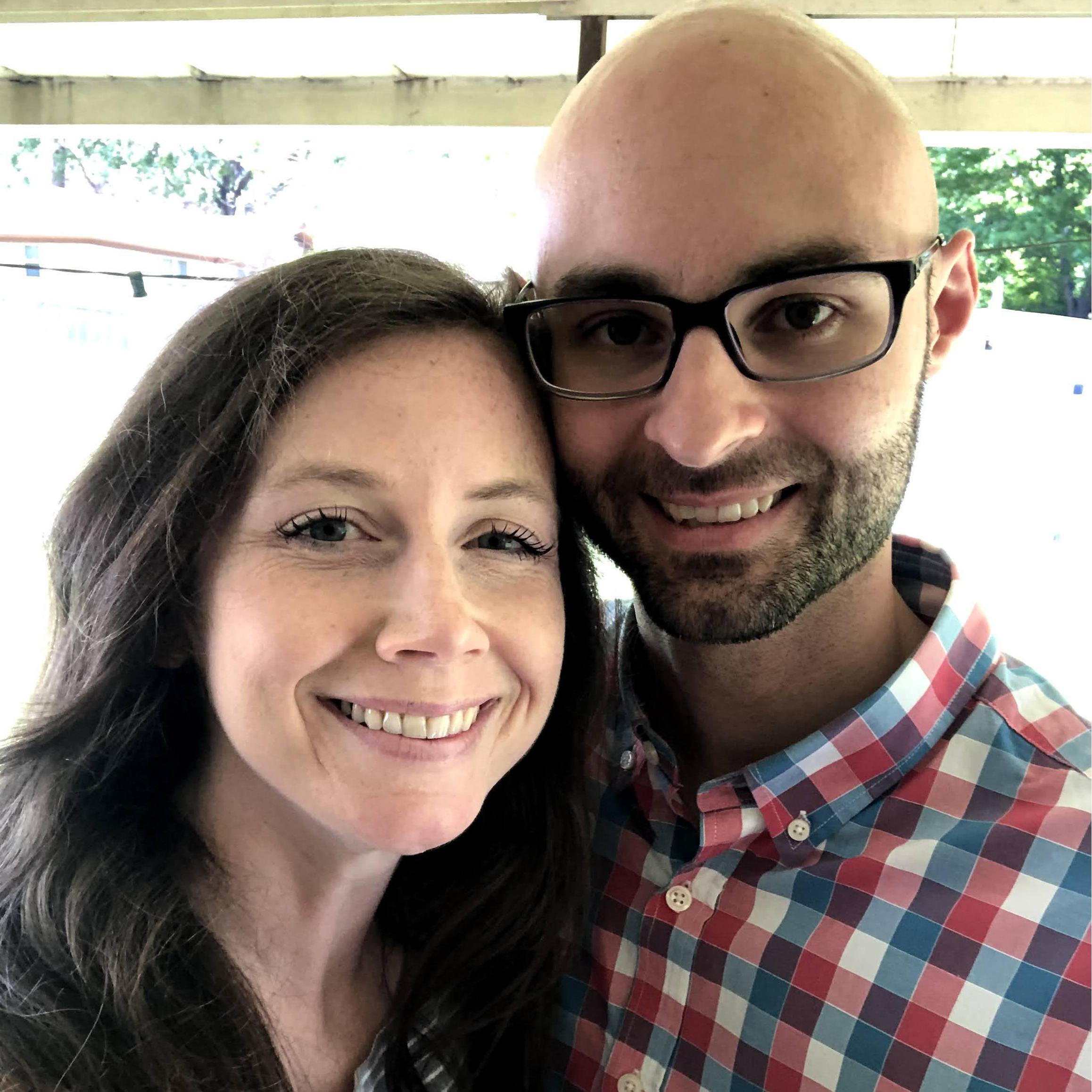 One of our favorite photos together.
