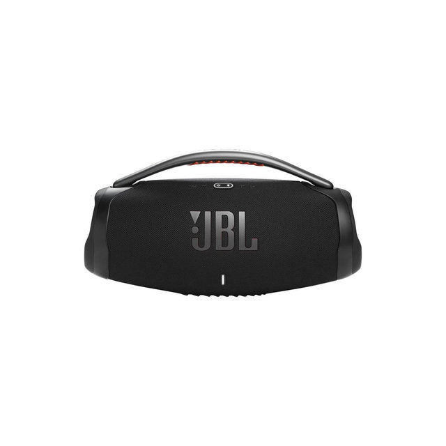 JBL Boombox 3 Portable Bluetooth Speaker Powerful Sound and Monstrous bass IPX7 Waterproof 24 Hours of Playtime Black Manufacturer Refurbished
