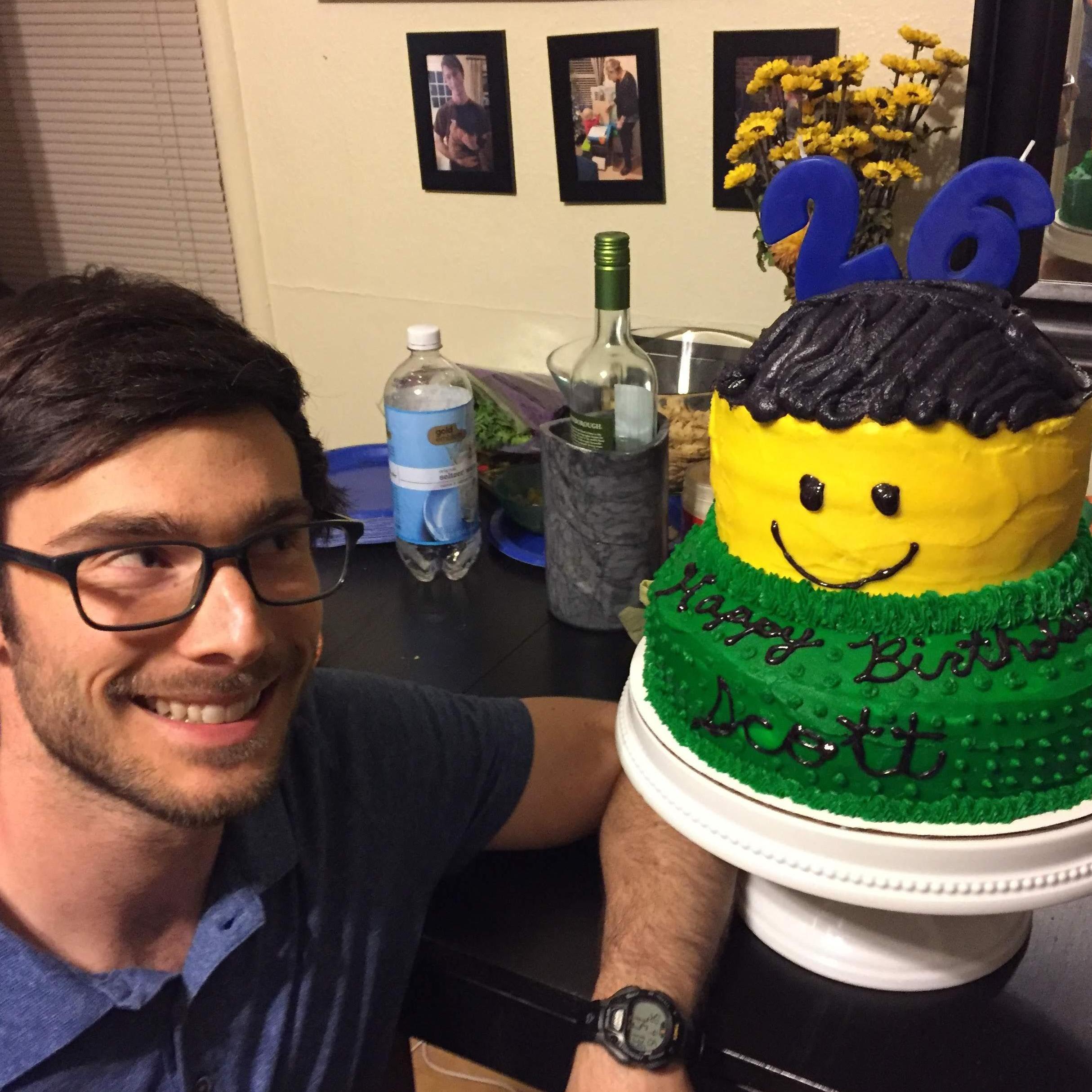 The one where Ali made LEGO Scott
