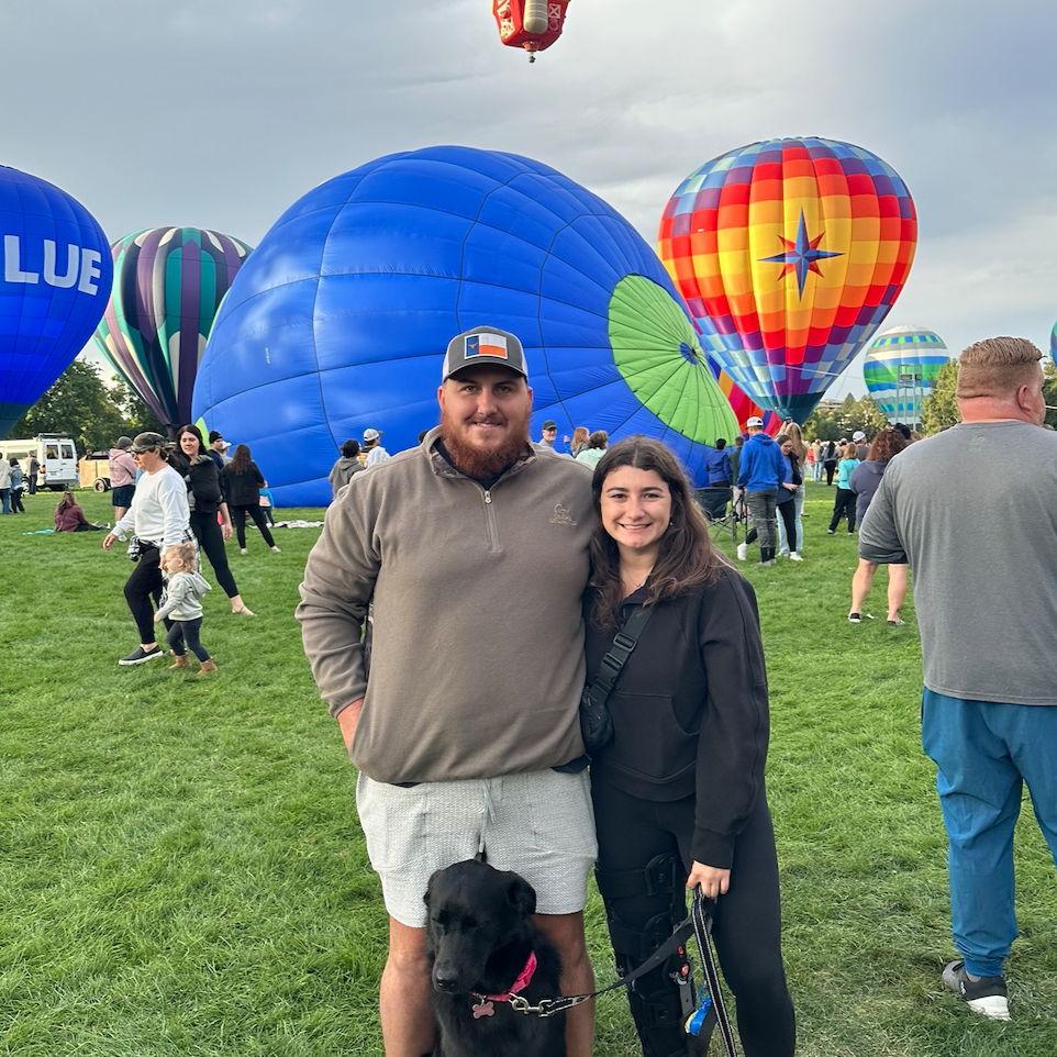Boise Balloon Festival with Maggie
