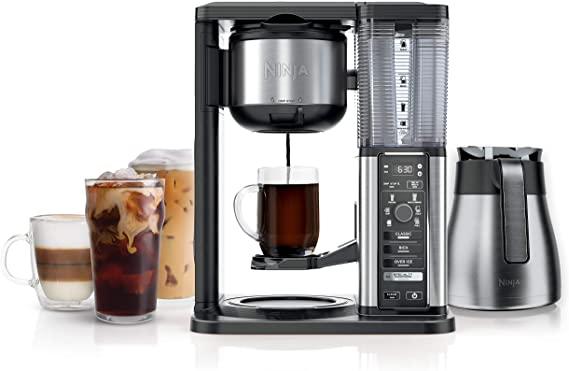Ninja CM407 Specialty Coffee Maker, with 50 oz. Thermal Carafe, Black and Stainless Steel Finish