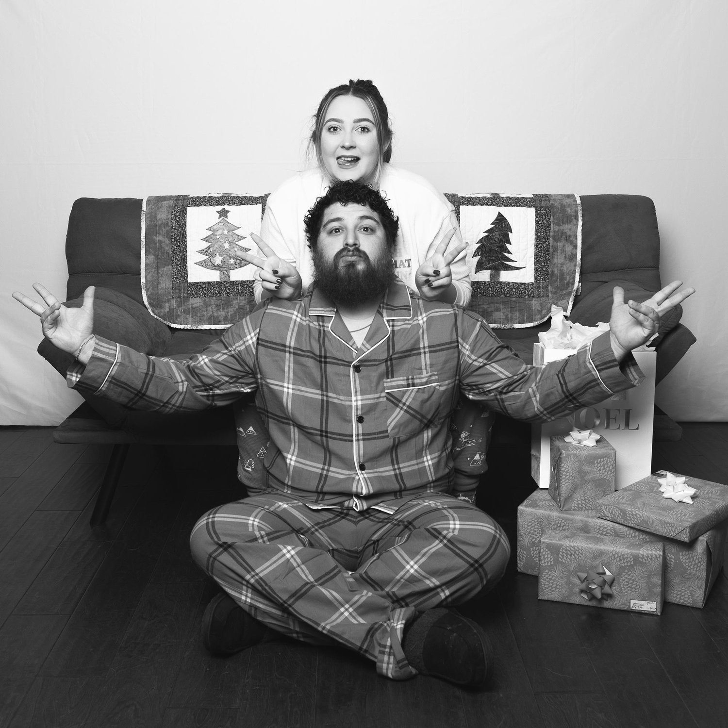 Christmas photos that show just how goofy we are