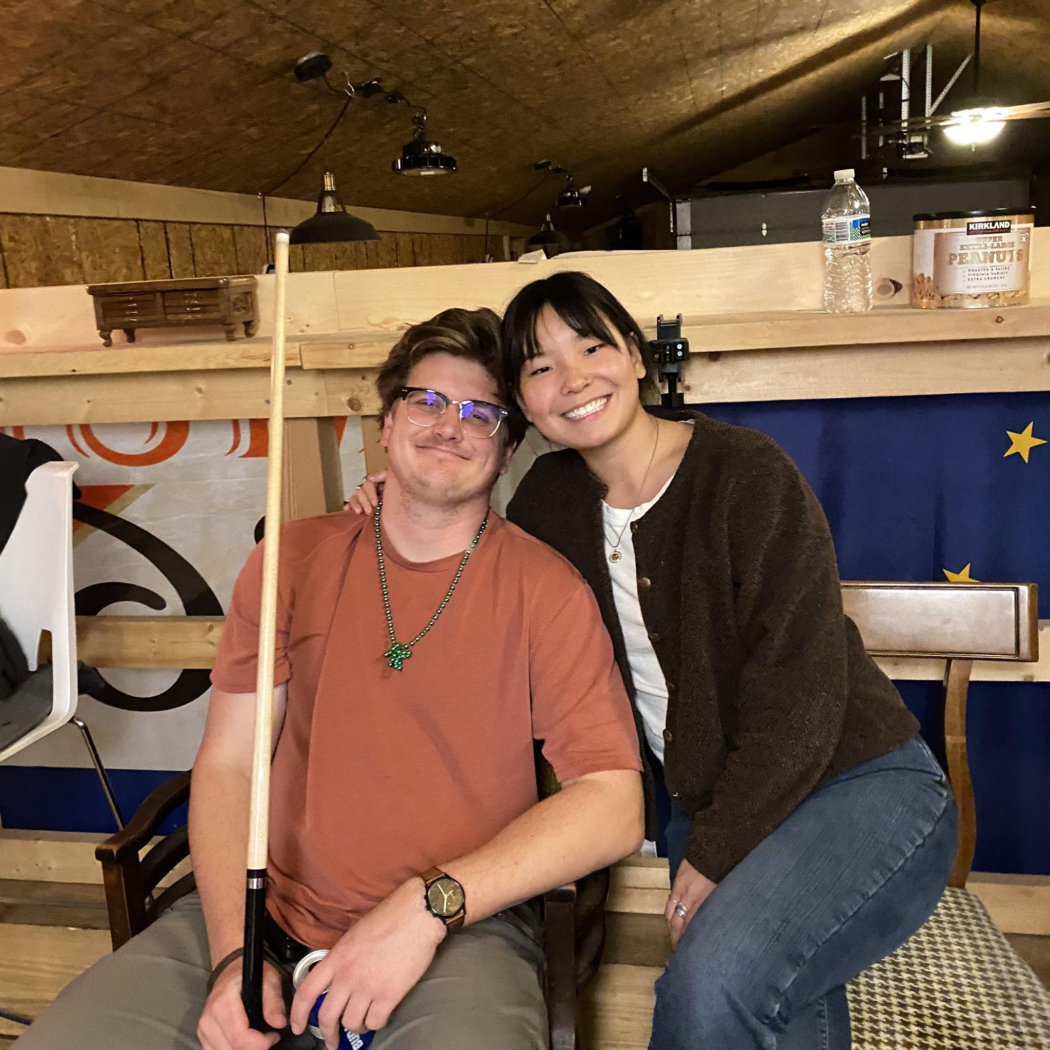 Forever pool partners. <3