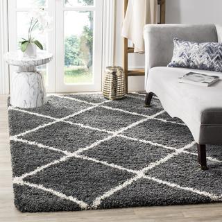 Hudson Diamond Shag Rug
