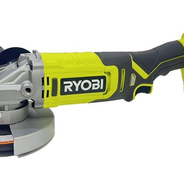 RYOBI PCL445B ONE+ 18V Cordless 4-1/2 in. Angle Grinder (Tool Only)