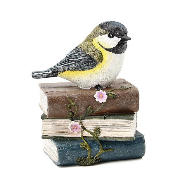 Smadeer Bird Statue for Garden Decorations,Garden Sculptures & Statues,Animal Bird Figurine for Indoor Outdoor Backyard Yard Porch Patio Lawn Outside Home Shelf Decor Accent,Bird Ornament