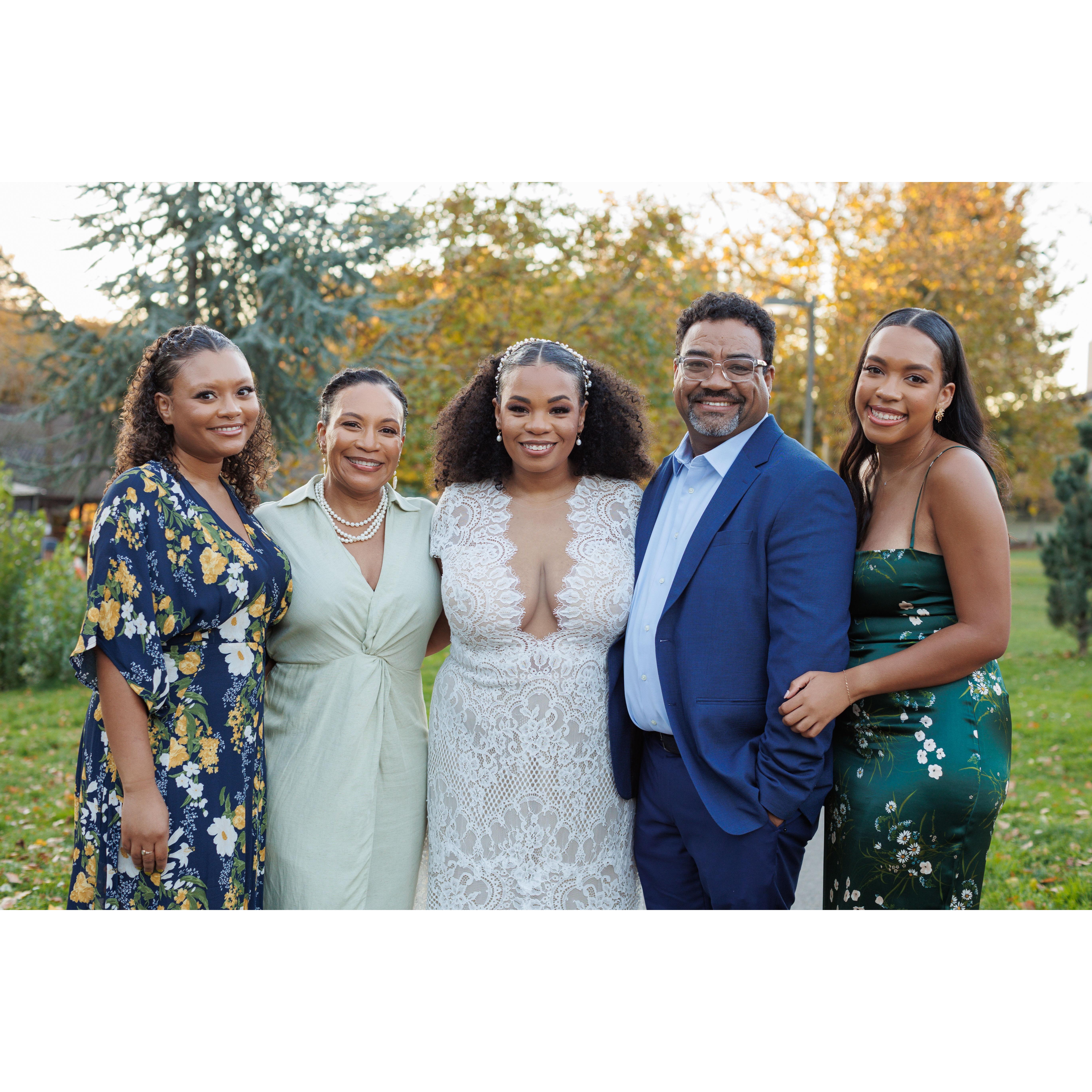 Ashmeade Family! (Minus the boy!)