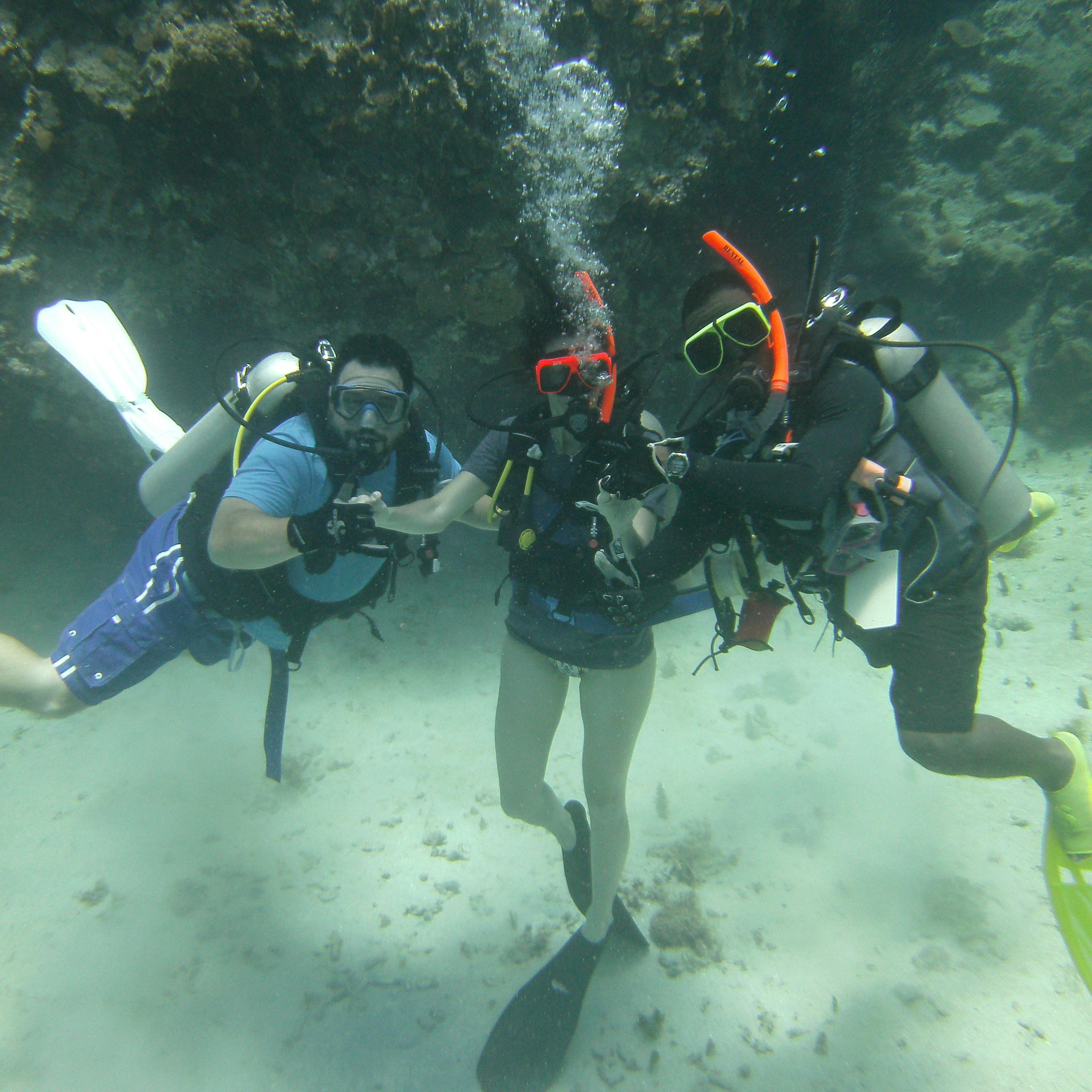 Ann got PADI OpenWater Diver Certified!