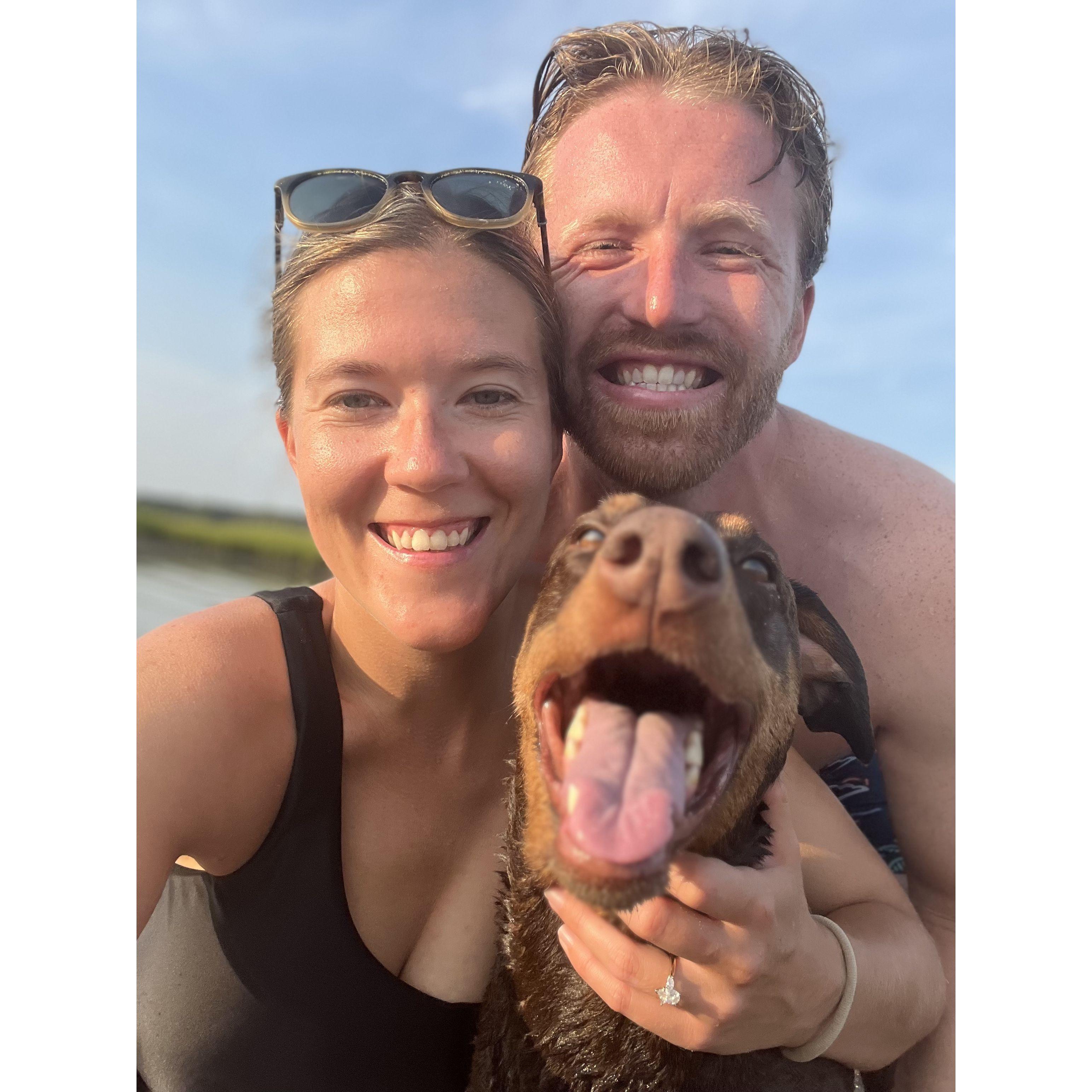 The Beach with Rue