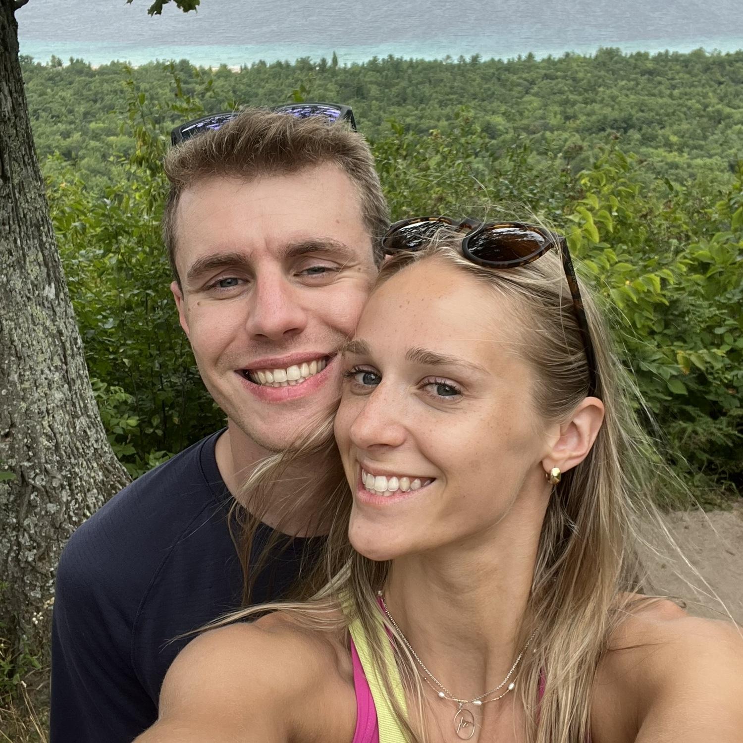 Sam came to Michigan!