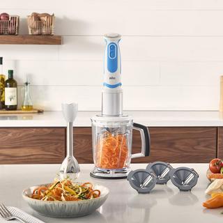 MultiQuick 10-Piece Spiralizer & Hand Blender Set