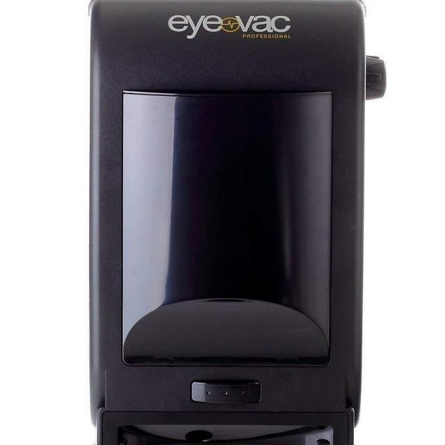 EyeVac PRO Touchless Stationary Vacuum - 1400 Watts Professional Vacuum with Active Infrared Sensors, High Efficiency Filtration, Bag-Less Canister (Black)