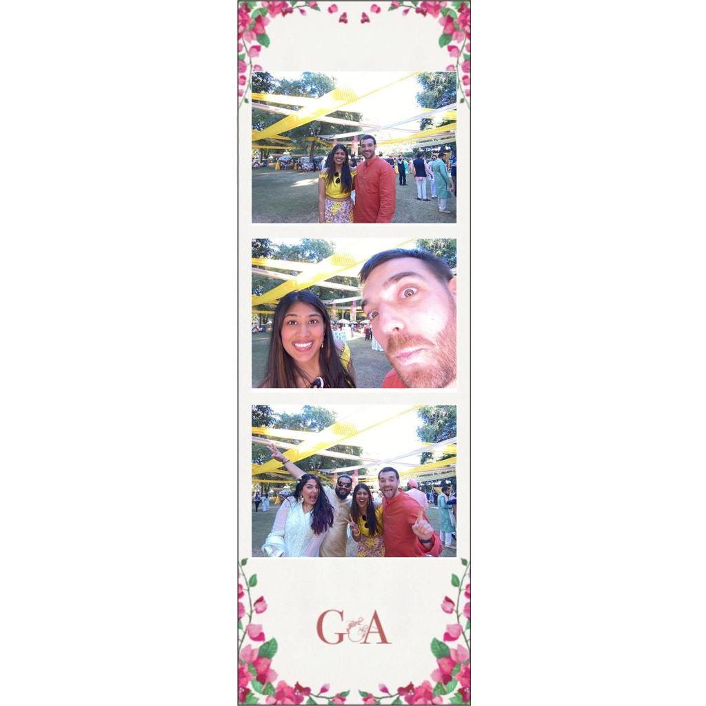 Gayu's wedding photobooth (Another installment of us acting the fool with Pranav & Zam)