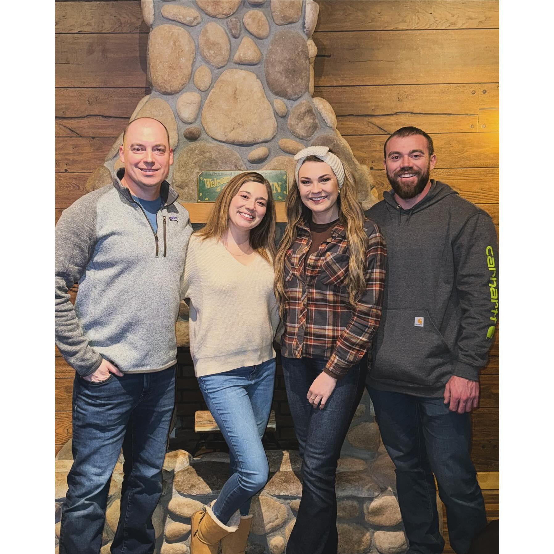 The best times with Danny's sister and brother-in-law