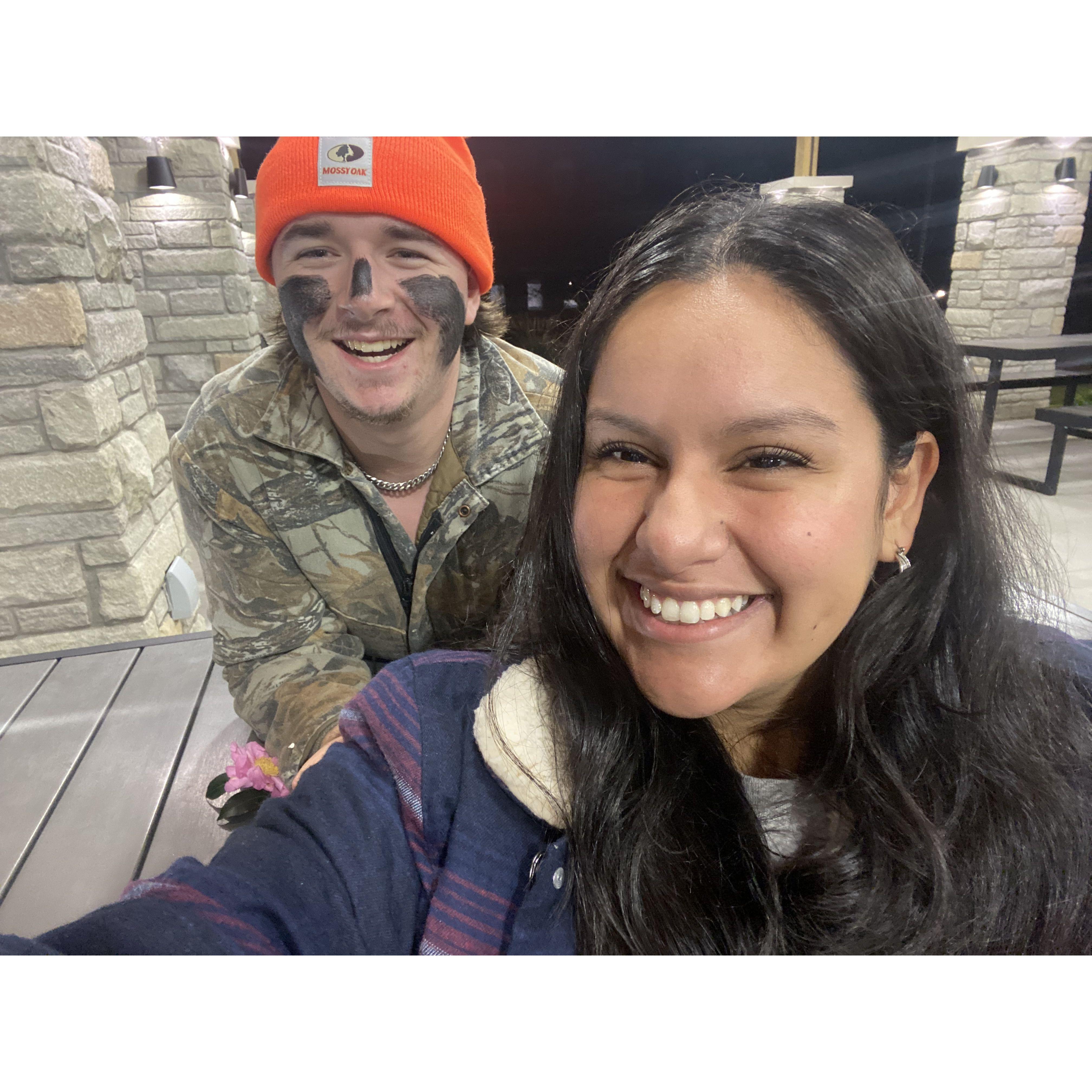 Our first picture together!