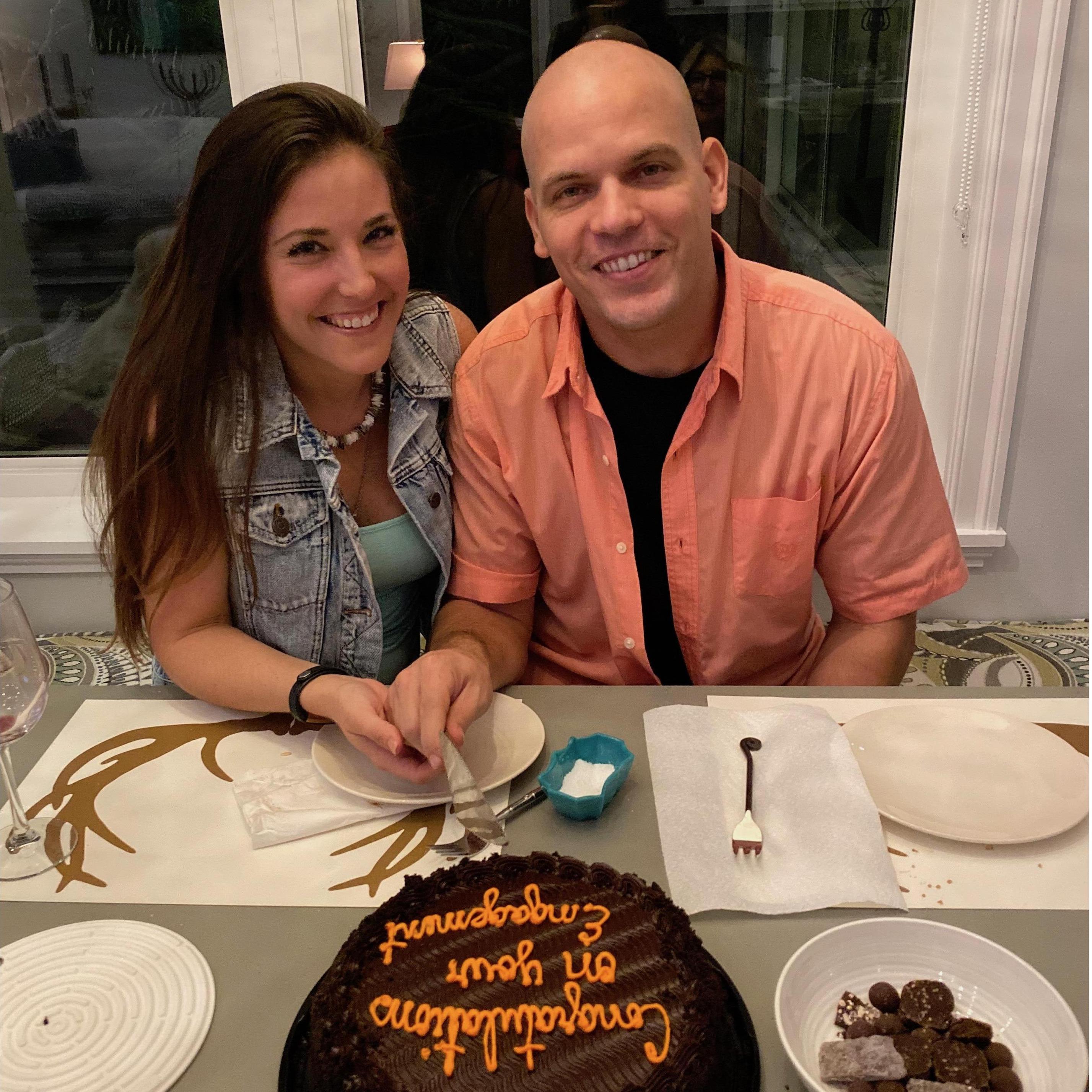 Congrats on the engagement!