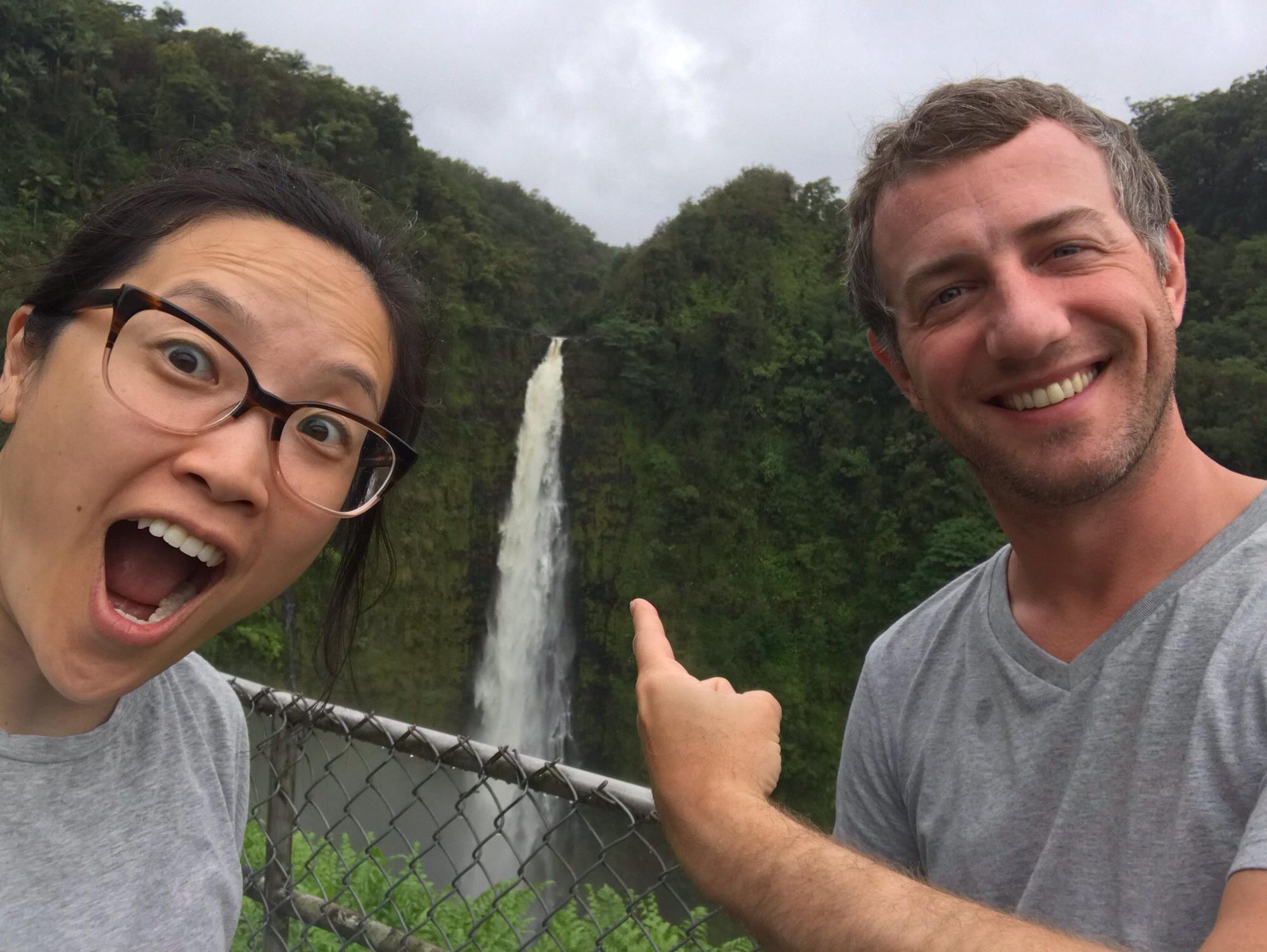Akaka Falls on Hilo side of Hawaii