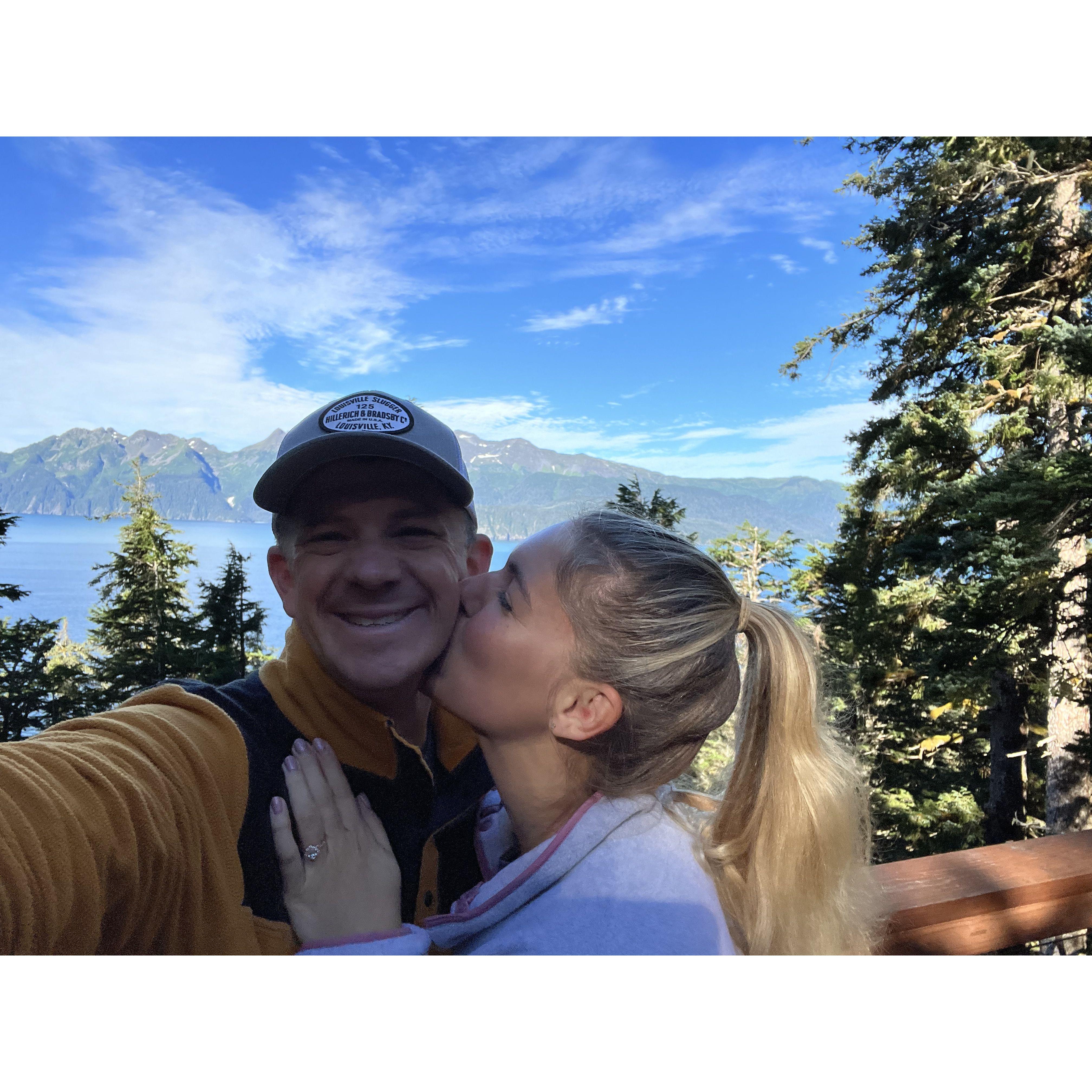 Right after Daniel proposed!