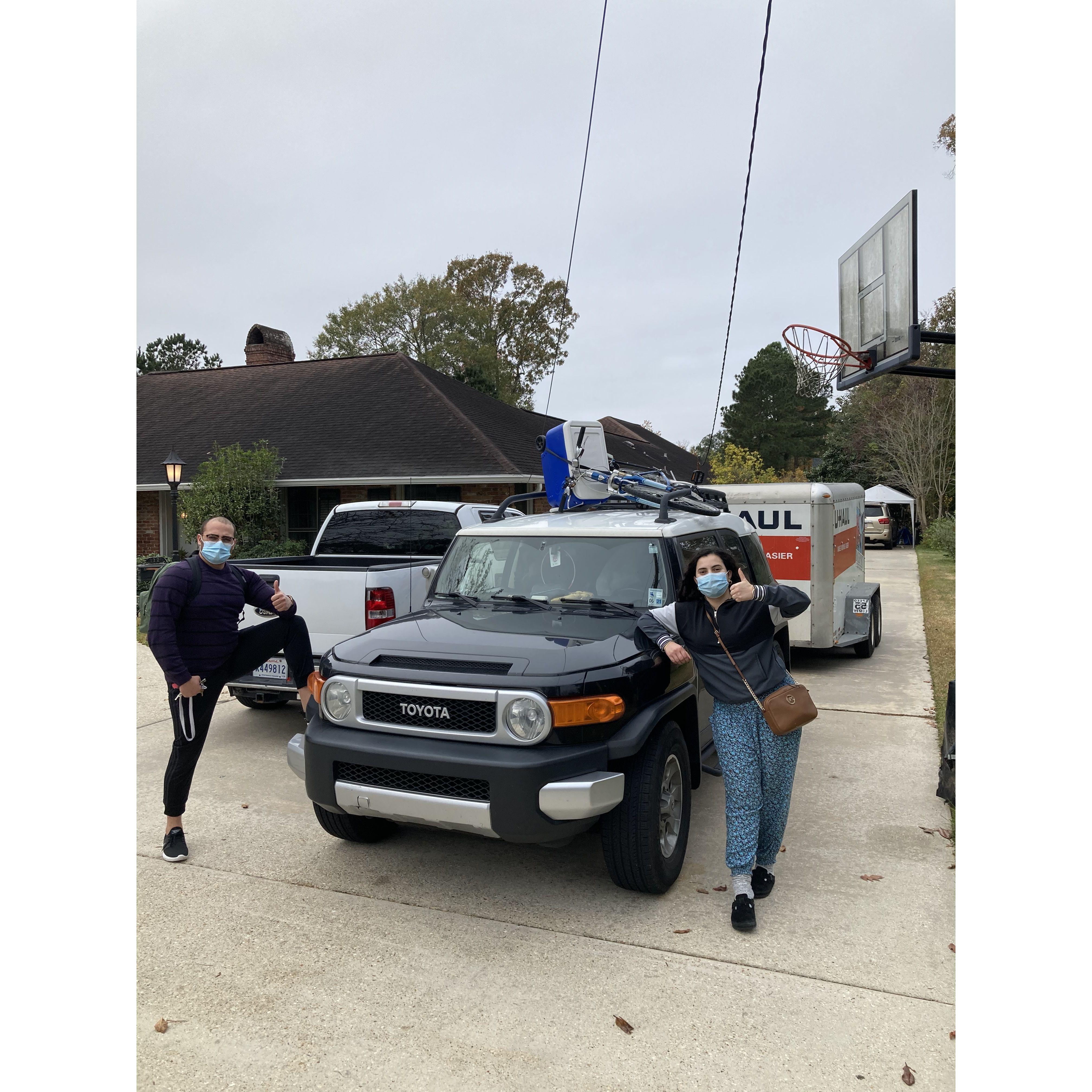 Moving back from Chicago to Louisiana! - 2020
