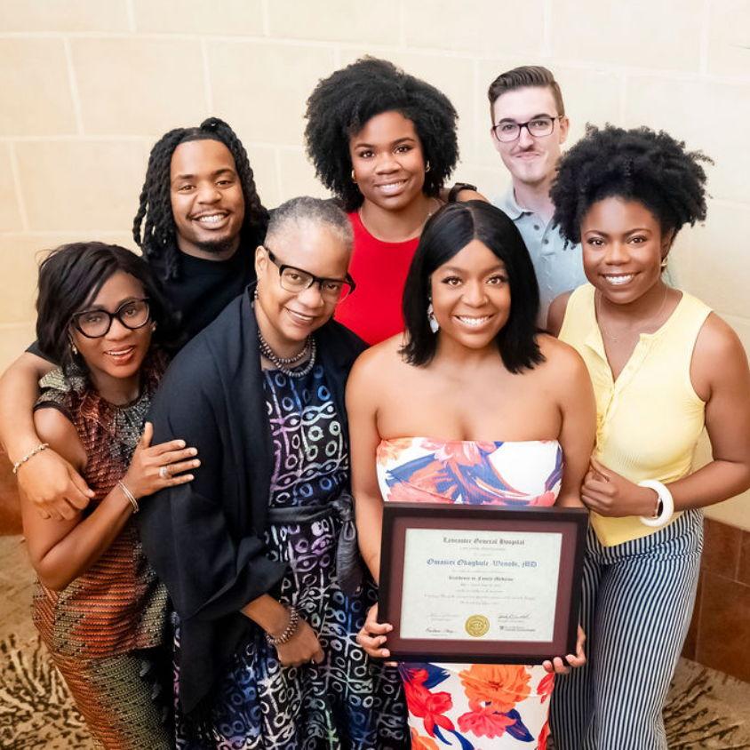 Oma's Residency Graduation