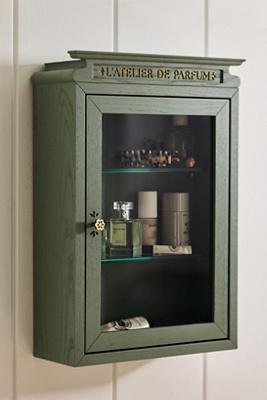 Heather Wood Apothecary Bathroom Cabinet
