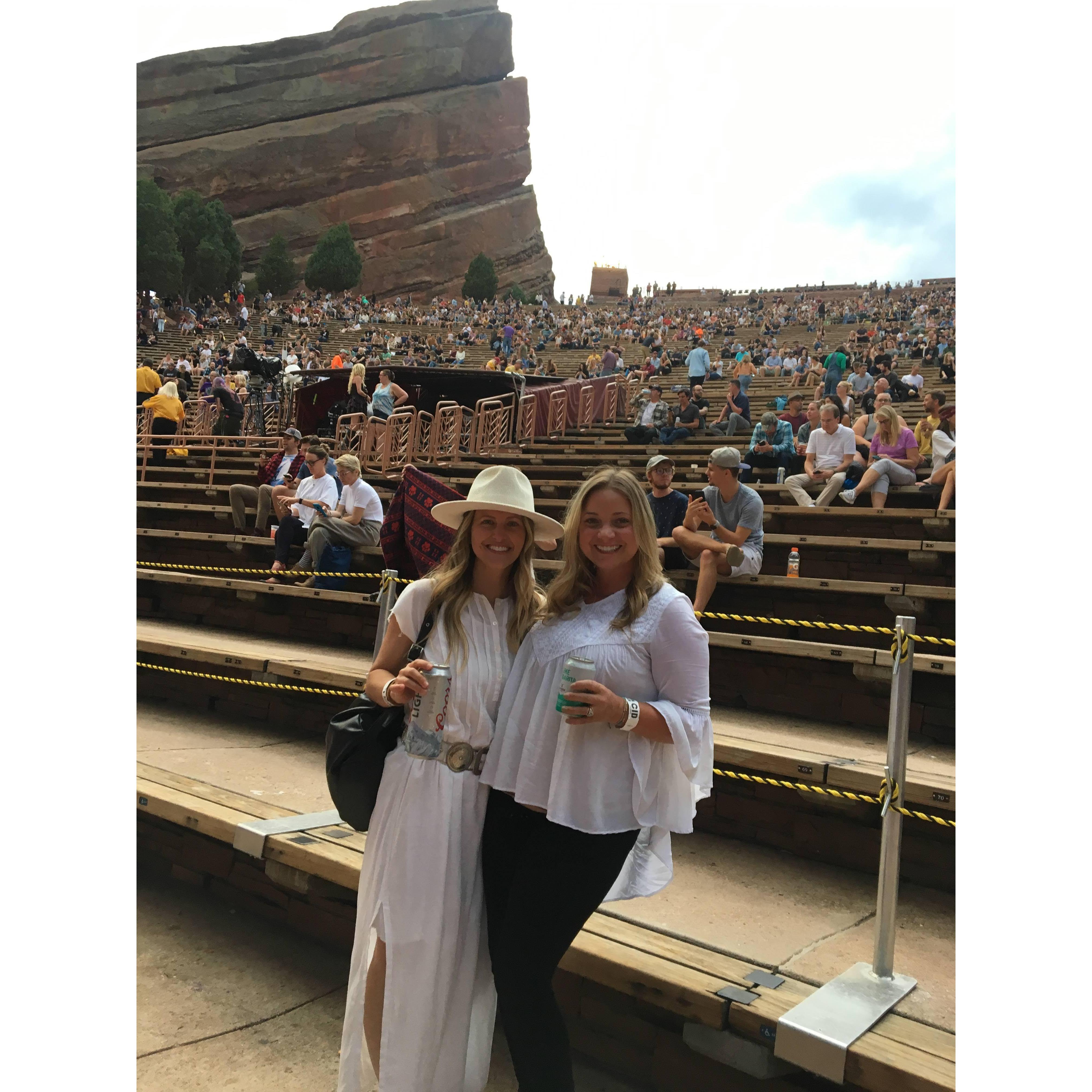 KS trip to Red Rocks for Bon Iver | 2019