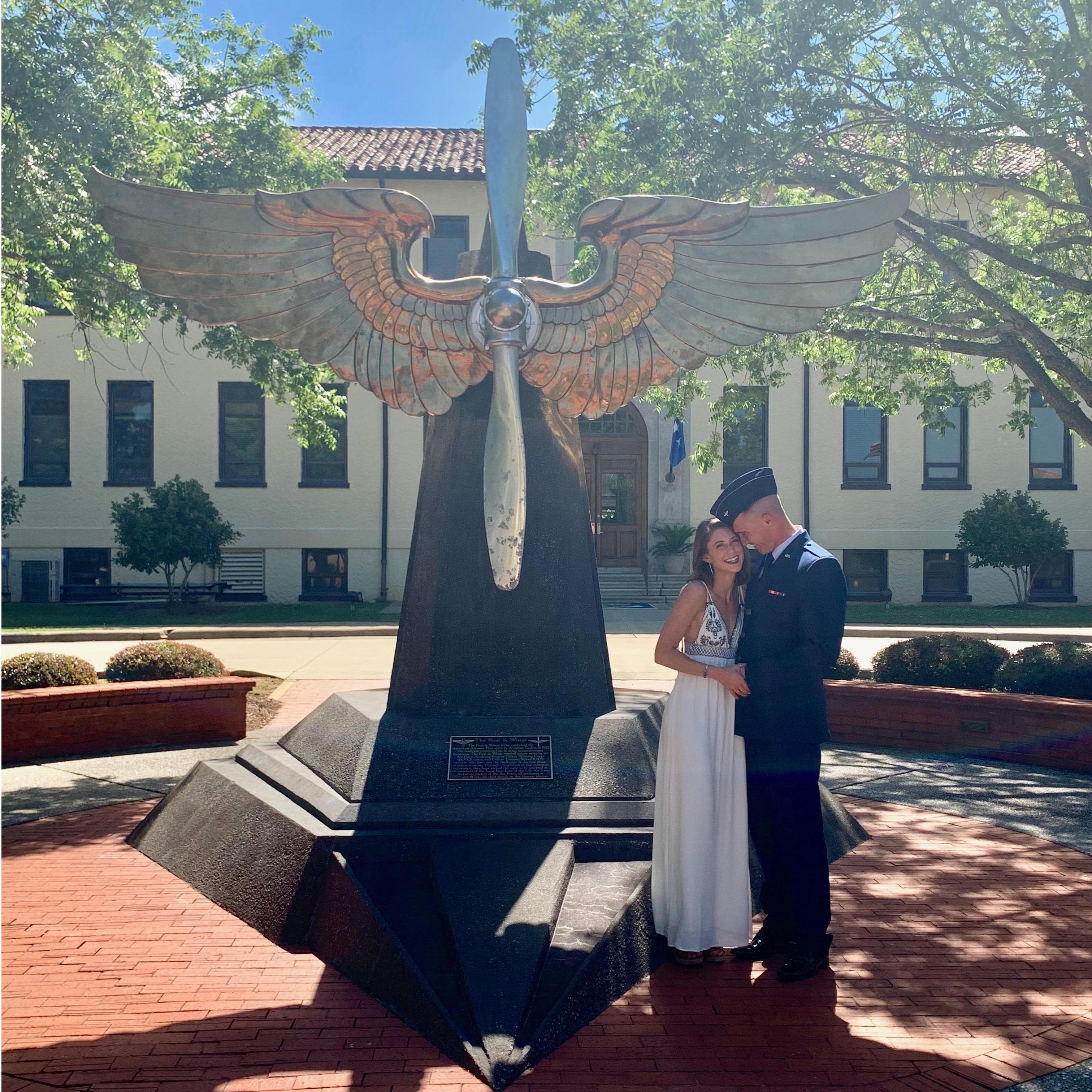 Timothy's Air Force Officer Training Graduation weekend