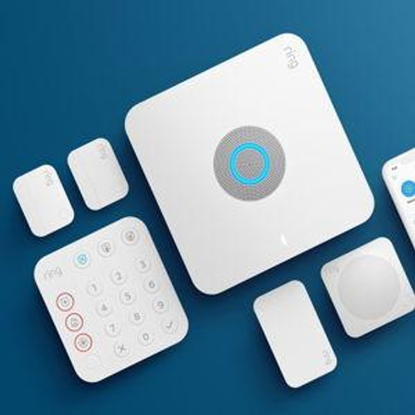 Ring Alarm 14-Piece Kit, Wireless smart home or business security system, expandable, easy setup, Mobile App Control, 24/7 Professional Monitoring, Alexa Compatible