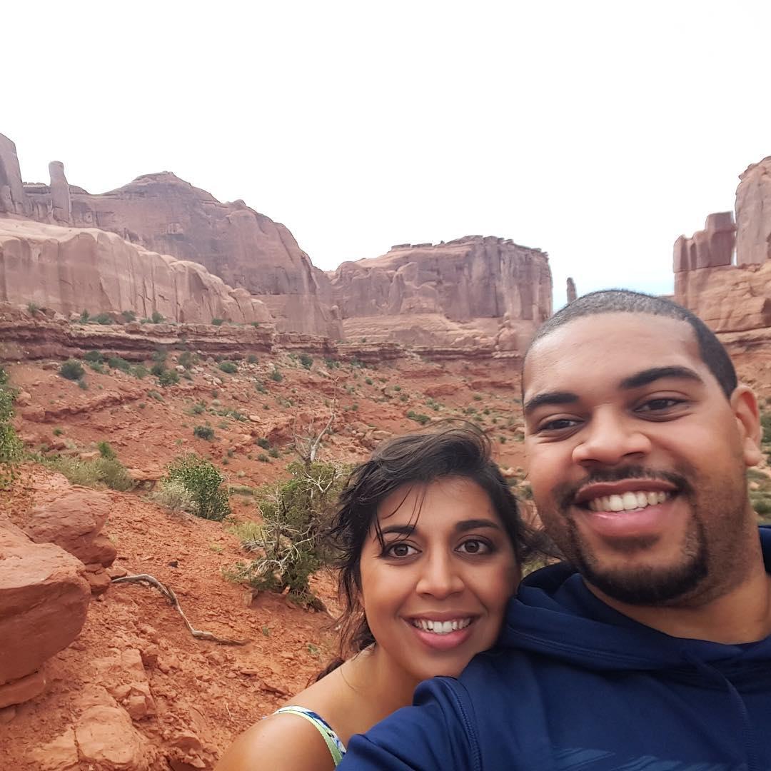 On our roadtrip moving from MA to CA. Utah is gorgeous, we recommend it.