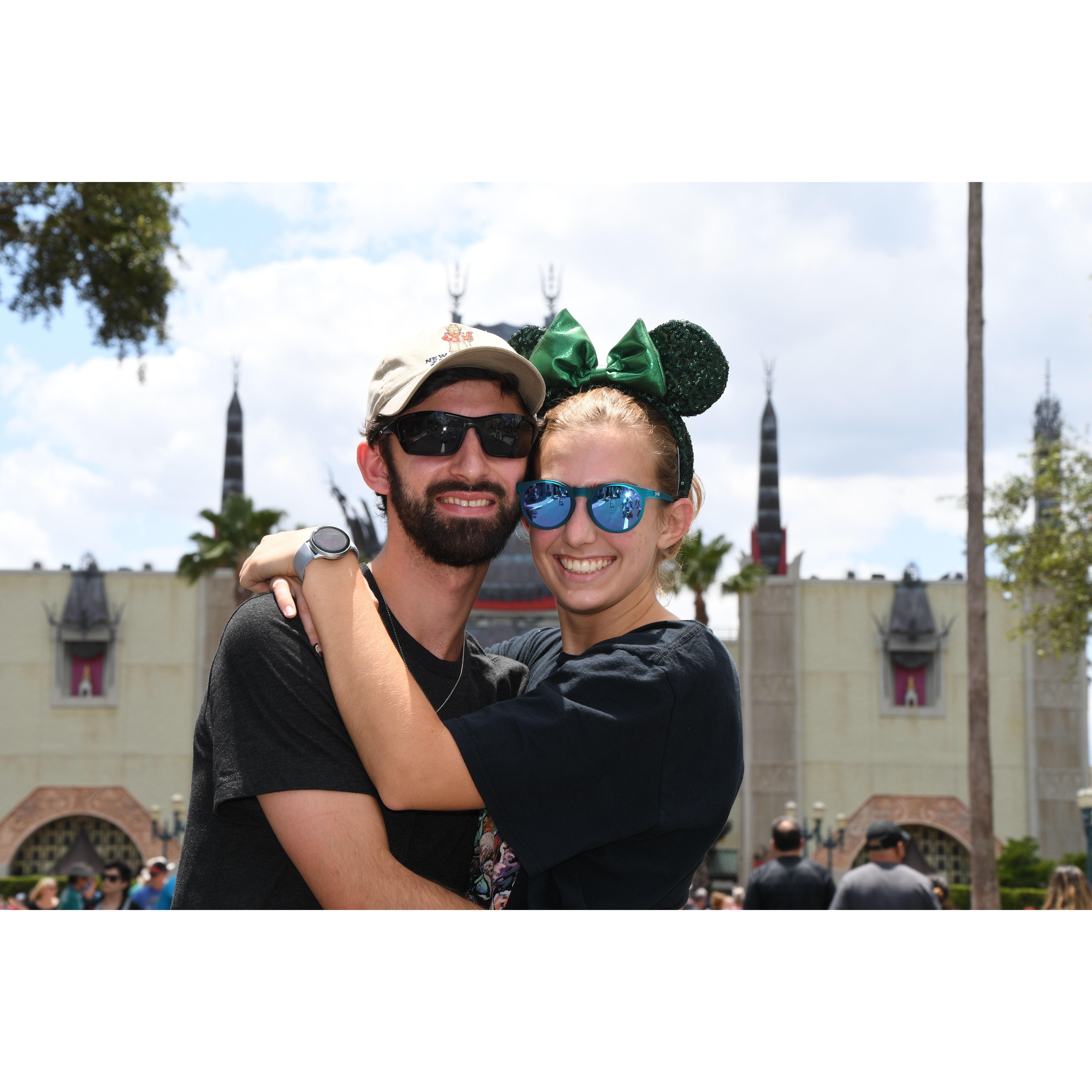 First big vacation together, just over joyed to spend time aboard the Millennium Falcon together