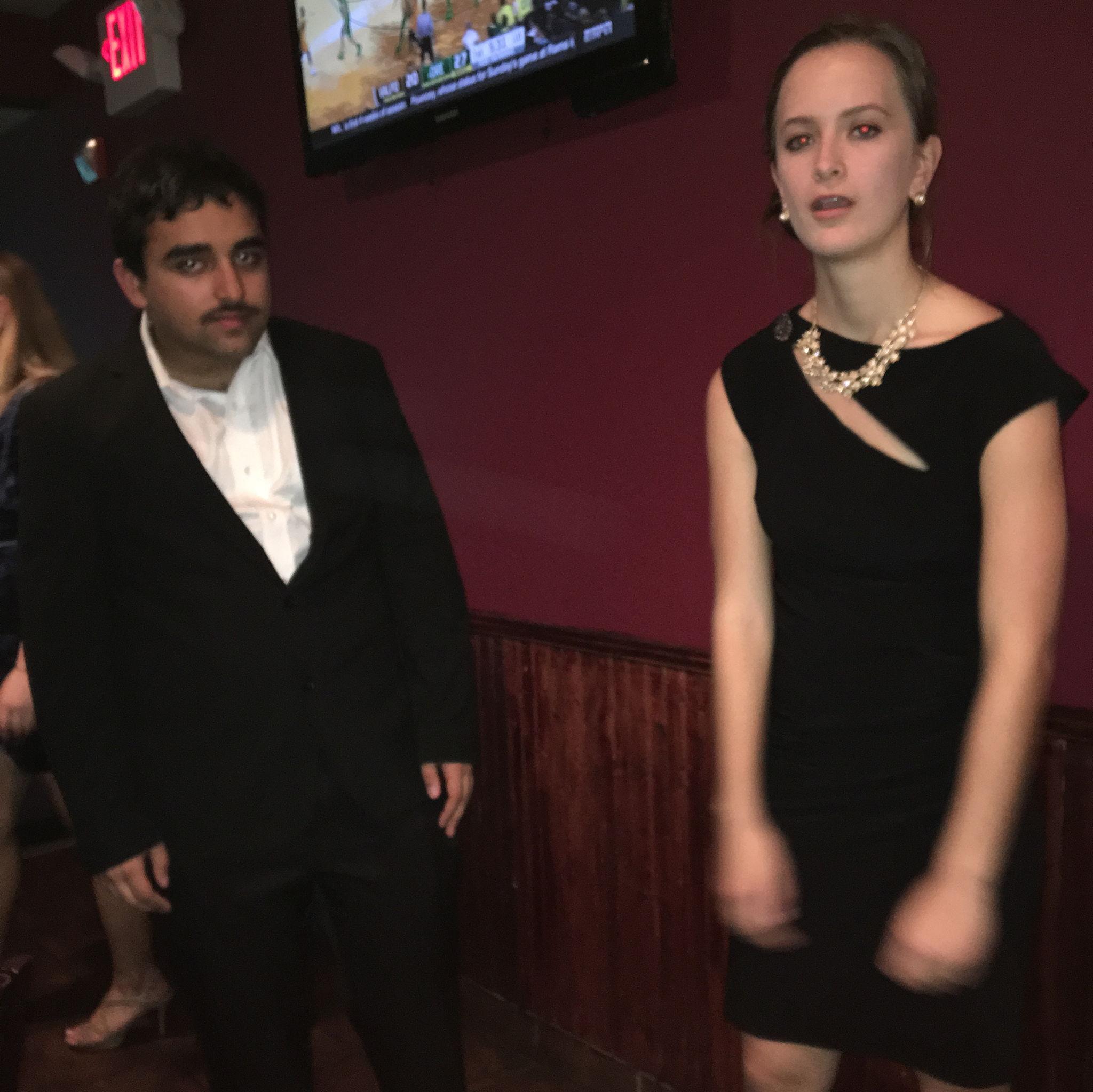 💯💥What up?💥👌👋💪 We're just two "friends" attending debate formal together!