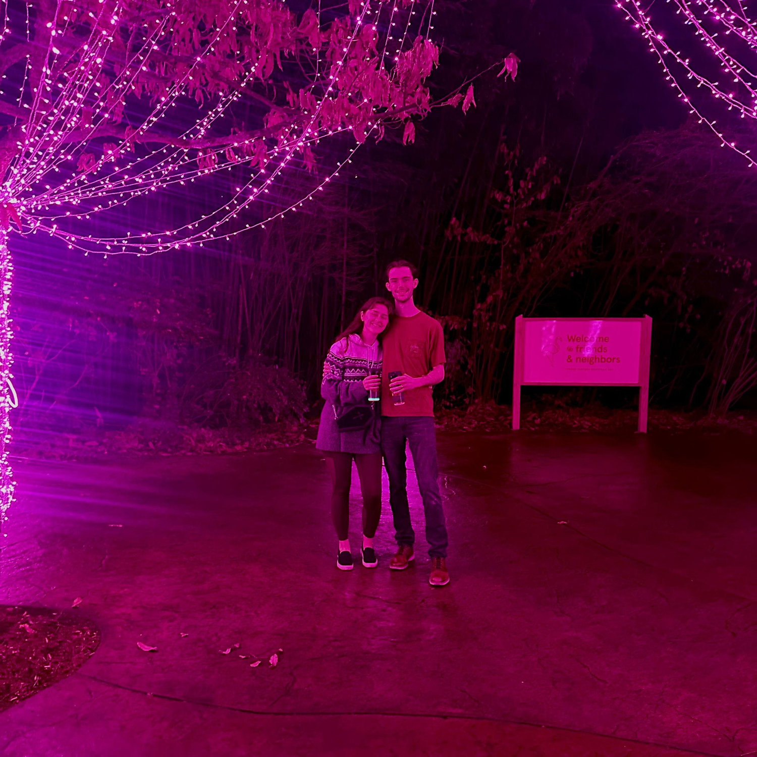 Wild Lights at the Nashville zoo!