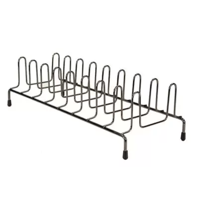Home Basics® Vertical Plate Rack in Onyx