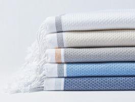 Coyuchi Mediterranean Organic Towels - Set of 6