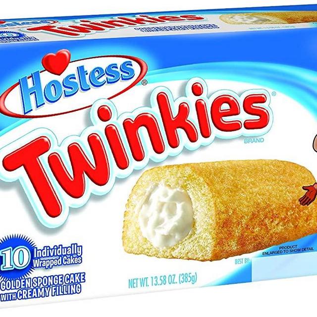 Hostess Twinkies 10 ct Sponge Cake with Creamy Filling 13.5 oz