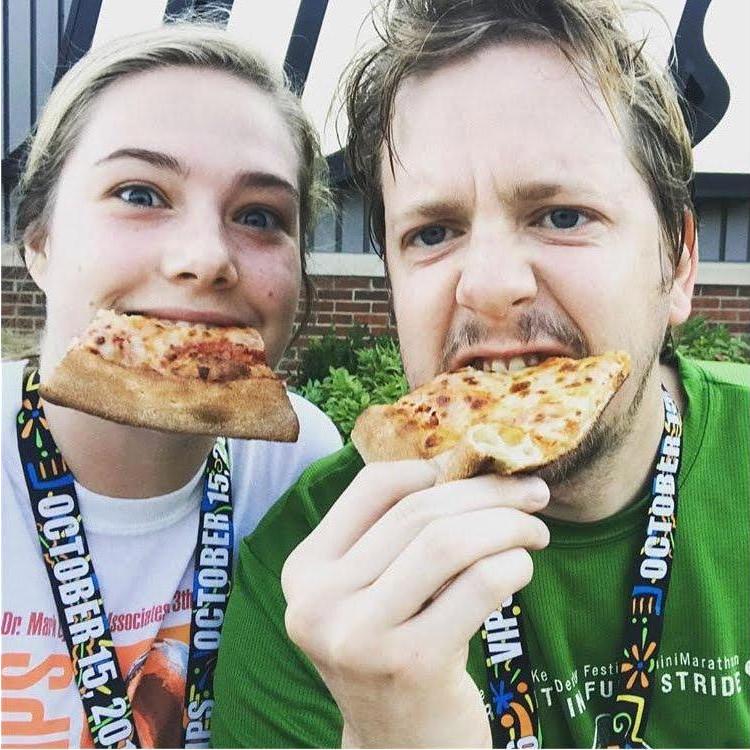 We run for the food. 
VIPS 5K
October 2016