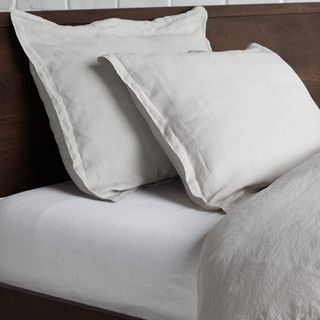 European Flax Linen Sham, Set of 2