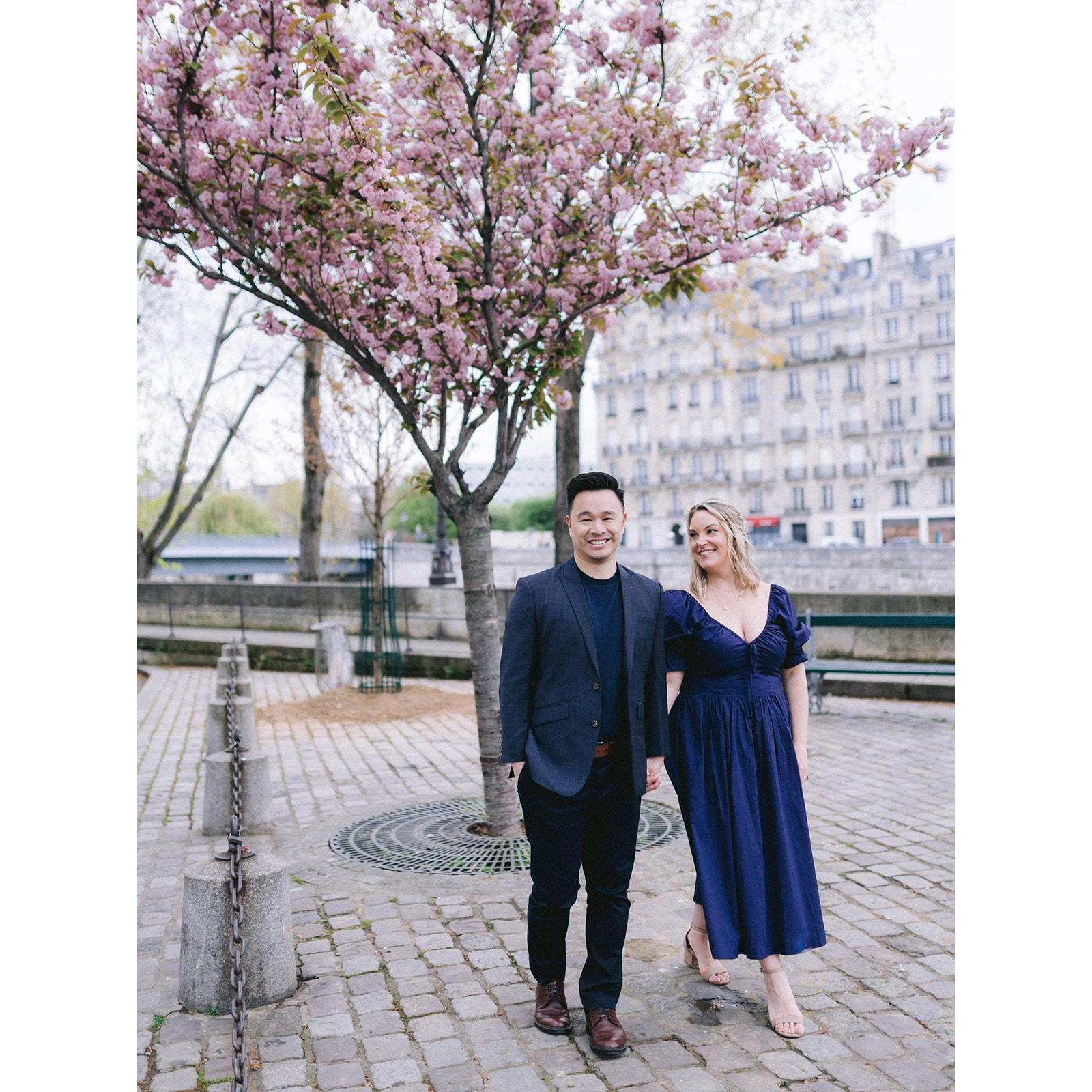 Engagement photos, Paris 2022