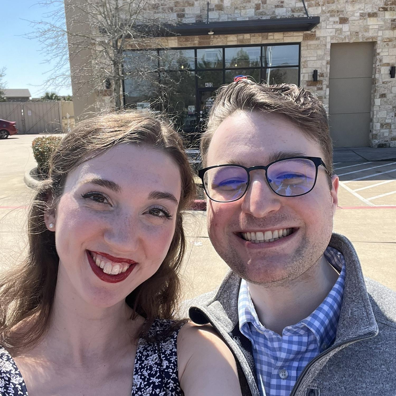 Back to the place we first met 10 months later!